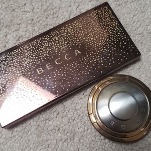 Becca blush and highlighter